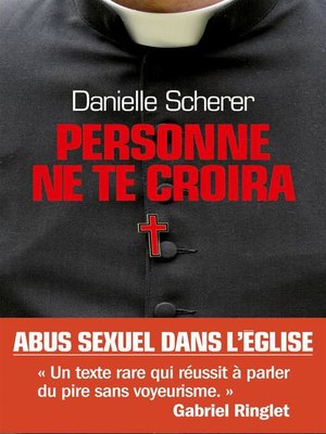 cover image of Personne ne te croira